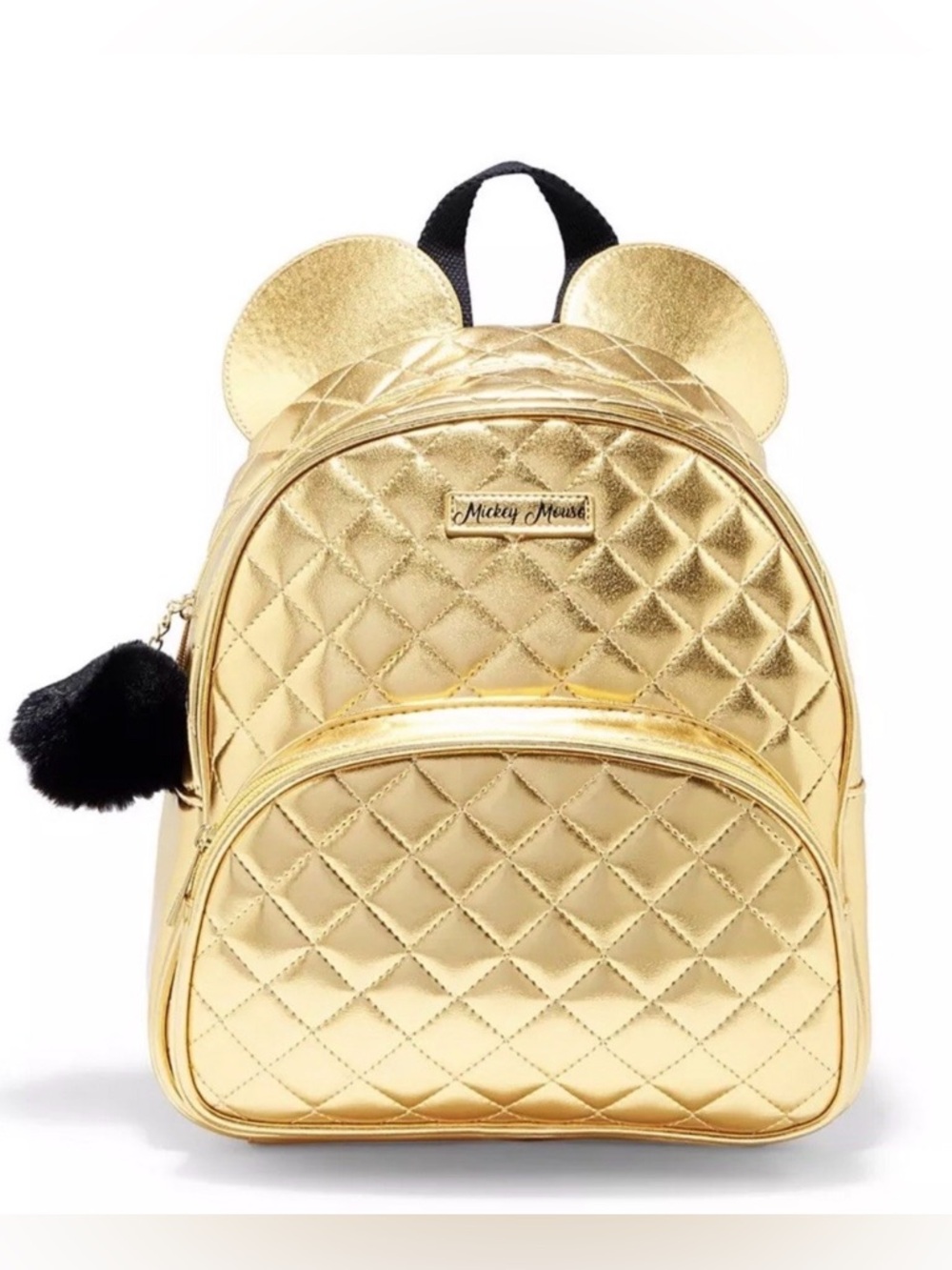 Disney Gold Mickey Mouse Backpack - Picture 2 of 4